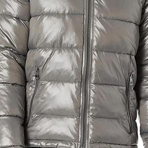 Customized Men's Plus Size Winter Puffer Jacket Reversible High Street Style Eco-Friendly Woolen Fabric - Product Image 5