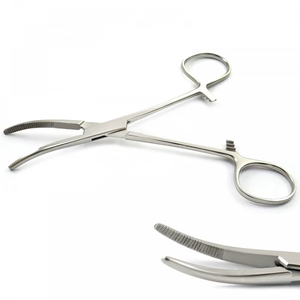 Dental Kelly Forceps and Hemostat Clamp <b>Set</b> with Stainless-Steel Artery <b>Pliers</b> CE Instruments - Product Image 3