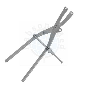 Pinza de reducción periarticular de acero inoxidable, instrumento quirúrgico ortopédico manual para reducción ósea en columna y pelvis - Product Image 1