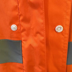 Factory Working Safety Uniform for Men High Visibility Work Wear <b>Top</b> Sale Long Sleeve <b>Reflective</b> Workwear Safety Uniform - Product Image 5