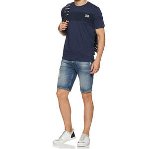 Camiseta para hombre para compradores mayoristas, informal, moderna, a la moda, cómoda, de ajuste relajado, ajuste slim, para compras al por mayor, diseño informal, económica. - Product Image 4