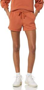 Wholesale High Quality <b>Women</b> Running Sports Wear <b>Boardshorts</b> Customized Fitness Gym Training Workout Cotton Fleece Shorts - Product Image 3