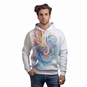 Sudaderas con Capucha Sublimadas Transpirables de Alta Calidad para Hombre, Diseña el Tuyo Propio, Nuevo Estilo de Invierno, Color Personalizado - Product Image 3