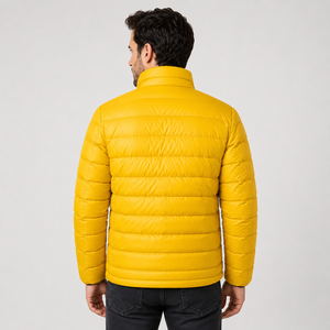 Premium puffer jacket designed with smooth inner comfort and reliable weather protection for stylish daily cold weather fashion - Product Image 3