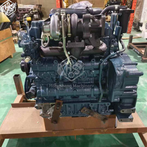 Motor diésel de 4 cilindros V2607-DI-T-ET21, 36kw, 2000rpm, 5 toneladas, mini excavadora de cadenas, piezas de repuesto para maquinaria de construcción Kubota - Product Image 4