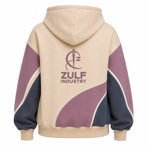 Sweat à capuche surdimensionné personnalisé pour femme en molleton épais 100 % coton tricoté, style streetwear décontracté, avec poche kangourou - Product Image 2