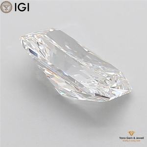 Diamante Cultivado en Laboratorio con Certificación IGI, Corte Radiante de 4.00 Quilates, Claridad VVS1, Color E, para Anillo de Compromiso Solitario - Product Image 4