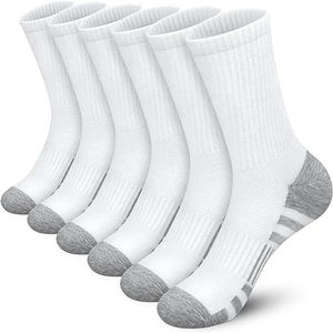 Chaussettes blanches pour la course à pied, respirantes, anti-humidité, en coton, chaussettes de sport pour l'été, pour adultes - Product Image 1