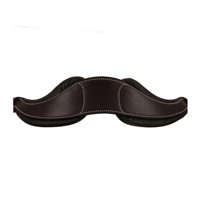 Bridon de saut d'obstacles en cuir de qualité supérieure à forte demande avec nezier surélevé, disponible en plusieurs couleurs – Produit équestre