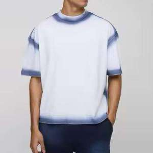 Camiseta de Algodón para Hombre, Manga Corta, Cuello Redondo, Suave, Transpirable, Informal, para Uso Diario, Verano, Cómoda, Corte Regular, Premium, Básica - Product Image 1