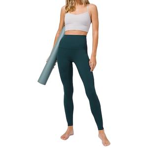 Leggings décontractés respirants pour femmes à taille mi-haute en Spandex/Polyester – Idéaux pour la gym et l'entraînement – Qualité supérieure à prix avantageux - Product Image 3