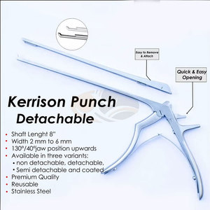 Juego de Instrumentos Ortopédicos de Acero Inoxidable de Grado Quirúrgico, Certificado MOL, Certificado CE, Pinza Kerrison, Pinza Manual para Columna Vertebral - Product Image 5