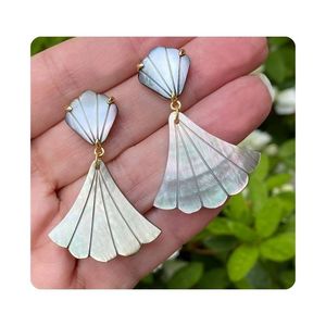 Sélection Populaire 2026 : Boucles d'oreilles en perles de coquillage pour un style estival et des idées cadeaux romantiques pour mariage - Product Image 3