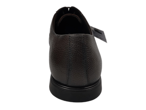 Chaussures Oxford synthétiques marron pour hommes, bout pointu, à lacets, respirantes, légères, semelle intermédiaire en EVA, style marche toutes saisons - Product Image 2