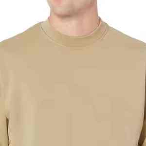 เสื้อสเวตเชิ้ตผู้ชายผ้าฝ้ายฟลีซ 100% คอกลม น้ำหนักเบา ใส่สบาย ระบายอากาศได้ดี เหมาะสำหรับออกกำลังกาย ฟิตเนส  แบบเรียบๆ สั่งทำได้ - Product Image 4