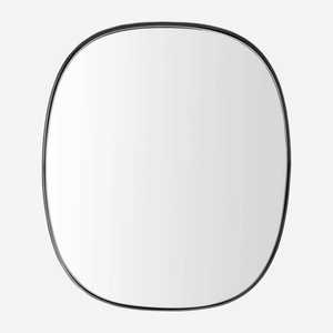 Modern Geometric Wall Mirror Gold Metal Framed Round Decorative Art - Product Image 4