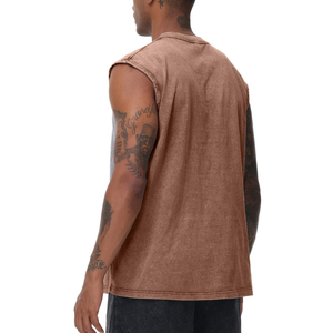 Vêtements de sport pour hommes, débardeurs de fitness à séchage rapide pour l'été, débardeurs de basketball sans manches - Product Image 2