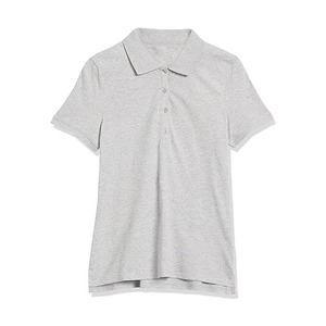 Polo de golf OEM à manches courtes pour femmes, chemises de tennis vierges personnalisables, hauts respirants à col pour femmes, vente en gros, fournisseur - Product Image 1