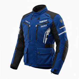 Chaqueta Textil para Motocicleta Ramaha Tenere para Hombre, 3 Capas de Cordura, Impermeable, para Turismo/Todoterreno, Enduro/Aventura, 4 Estaciones, con Certificación CE - Product Image 1