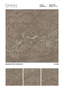 Azulejos de Porcelana Premium con Textura Mate, 600X600MM 24X24, Azulejos de Cerámica Vitrificados para Pisos Interiores - Product Image 4