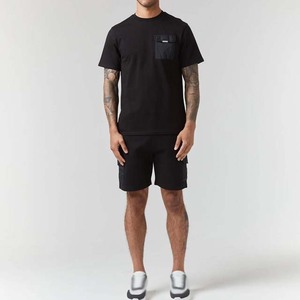 Nouveauté : Ensemble court décontracté en maille unie pour homme, idéal pour l'été, deux pièces, personnalisable, respirant, en polyester/coton, fabriqué au Pakistan - Product Image 2