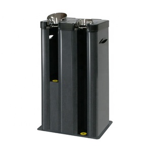 Solution pour les jours de pluie ou de neige, support de parapluie humide au design doux et incurvé, système à double trou pour l'université, roues intégrées - Product Image 1