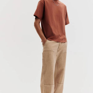 เสื้อยืดคอตตอน 100% หนาพิเศษ ทรงโอเวอร์ไซส์ สไตล์ลำลอง คอกลม รุ่นคลาสสิค คุณภาพสูง สำหรับผู้ชาย ฤดูร้อน - Product Image 6