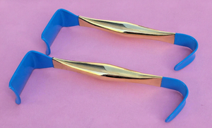 2 Piezas de Retractores Mamarios Aislados de Doble Extremo, Instrumentos Quirúrgicos para Aumento de Senos, Reutilizables y Autoclavables, con Certificación CE - Product Image 4