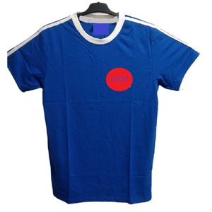 T-shirt Oem personnalisé à manches courtes pour hommes, streetwear à impression numérique unie 100% organique à la mode, séchage rapide, décontracté, doux pour hommes - Product Image 1