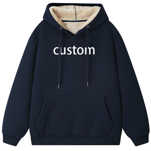 Sudadera con capucha y pantalones de chándal de algodón grueso, más económicos que los similares, tasa de recompra del 50%, la mejor sudadera extragrande para hombre y mujer - Product Image 3