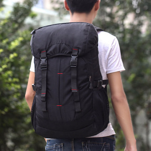 Black Outdoor <b>Cycling</b> Backpack <b>Water</b> Resistant Ergonomic Sports Rucksack - Product Image 5