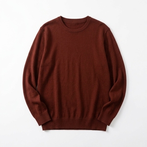 เสื้อสเวตเตอร์ถักลายแจ็คการ์ดวินเทจสำหรับผู้ชาย ผลิตตามสั่ง ขายส่ง รับผลิตแบรนด์ส่วนตัว OEM ODM โรงงานผู้ผลิต แฟชั่นอเมริกา - Product Image 2
