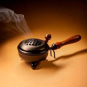 Elegante Quemador de Incienso Metálico Religioso para Decoración del Hogar y Oficina, Ecológico, 100% Natural, Aceites Aromáticos, Precio al por Mayor - Product Image 6