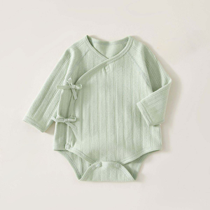 Conjunto de Mameluco de Bambú y Spandex para Bebé, Manga Corta, Suave, Cómodo, Transpirable, Ecológico, Antibacterial, para Recién Nacido - Product Image 6