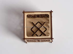 Soporte de luz en T de latón antiguo para el festival indio tradicional, Pooja y decoración del hogar - Product Image 3