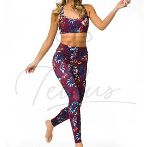 Conjuntos de Yoga para Mujer, Conjunto Deportivo de Yoga, Leggings y Sujetador Deportivo para Mujer - Product Image 3