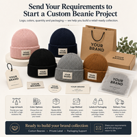 Bonnet d'hiver unisexe en tricot torsadé avec logo en cuir personnalisé, bonnet côtelé à revers, vente en gros, pour adultes, ski et activités de plein air