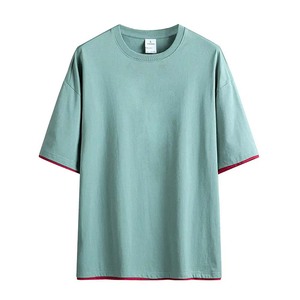 เสื้อยืดคอกลมทรงเข้ารูปสำหรับผู้ชาย รุ่นออริจินัล น้ำหนักเบา ลายเสือดาว ผ้าฝ้าย 100% แห้งเร็ว ไม่เป็นขุย - Product Image 5
