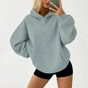 King Wears Winter Embroidered Zip-Up <b>Hoodies</b> Women Men <b>Couples</b> Fleece Solid Regular Fit 100% Organic Cotton 300g Breathable - Product Image 5