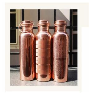 100% Pure Copper Water <b>Bottle</b> Sale With Copper <b>Bottle</b> Printed for Drinking Water Pure Copper <b>Bottles</b> - Product Image 1