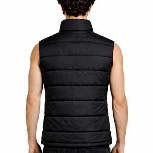 Débardeur matelassé classique pour homme, coupe-vent, couleur unie, léger, à capuche, séchage rapide, respirant, col en V - Product Image 2