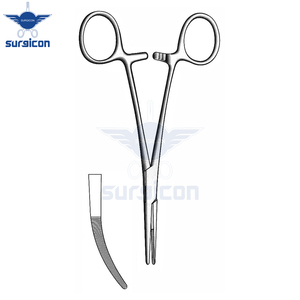 Pinza hemostática quirúrgica Kelly Artery Forcep Delicate de 14 cm / 5-1/2 pulgadas, curvada, de acero inoxidable de primera calidad, para trabajos de precisión. - Product Image 5