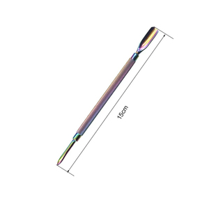 <b>Nail</b> cuticle cleaner pusher <b>tool</b> wholesale best quality stainless steel salon equipment best selling item - Product Image 2