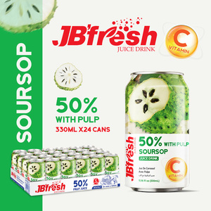 Jugo de Fruta Natural Refrescante de la Mejor Calidad del Fabricante, Jugo de Guanábana de Vietnam con Etiqueta Privada - Product Image 5