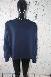 Sweat-shirt à col montant 100% coton avec broderie appliquée, col large, URBAN PRODUCTIONS - Product Image 2