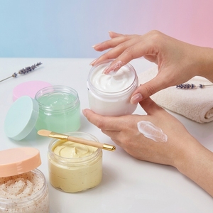 Frascos de plástico PET vacíos de alta calidad, tarro de crema cosmética de plástico transparente para mascotas con tapa de color, fábrica de Vietnam - Product Image 4