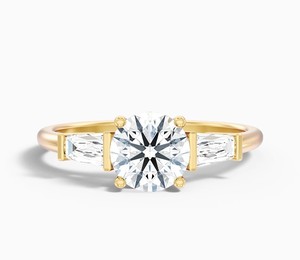 Round Cut Moissanite <b>Ring</b> 925 Sterling Silver White Gold Plated Classic Engagement <b>Ring</b> <b>Dainty</b> Minimalist Promise Gift <b>Ring</b> - Product Image 3