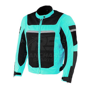 Durable Motorbike Leather Jacket Men Protective Riding Gear Racing Outdoor Streetwear Fashion Slim Fit Long Lasting Wear - Product Image 2