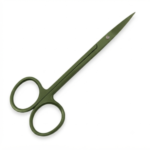 Tijeras para Cutículas con Punta de Flecha, Profesionales, de Acero Inoxidable, Recortador de Cutículas, Hoja Curva Extra Fina, para Manicura y Uñas - Product Image 1