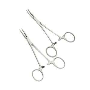 Pinzas Hemostáticas Halsted para Mosquitos, 12.5cm, Rectas y Curvas, Acero Inoxidable, Pediátricas, con Marcado CE ISO, de Grip Surgical - Product Image 5